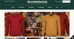 Desktop Screenshot of brocklehursts.com